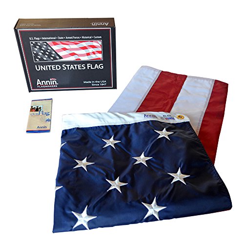 American Flag, Annin Flagmakers Nyl-Glo - 100% Made in USA