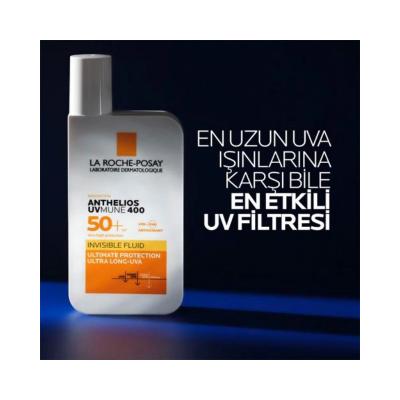 La Roche Posay Anthelios UVMUNE 400 Invisible Fluid Sunscreen SPF50+ 50ml