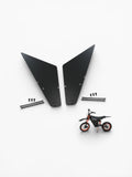 Carbon Fiber Style Side Panel Battery Cover Guards for Tuttio Soleil 01 Electric Dirt Bike