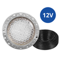 Life-Bulb 10" Color LED Inground Pool Light (100ft Cord) | Replaces Pentair IntelliBrite 5G (12V) | Lifetime Replacement Program