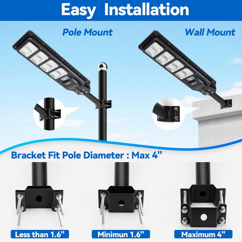 200W solar street lights - ES03 Series