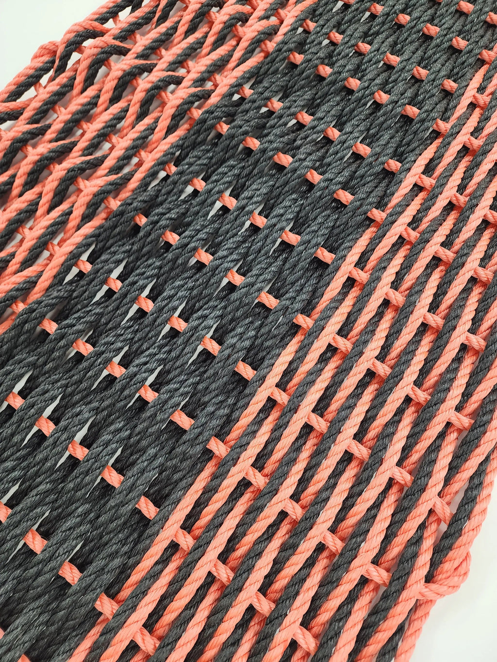 Large Double Weave Lobster Rope Mat, Vibrant Colors, Long Lasting Durable