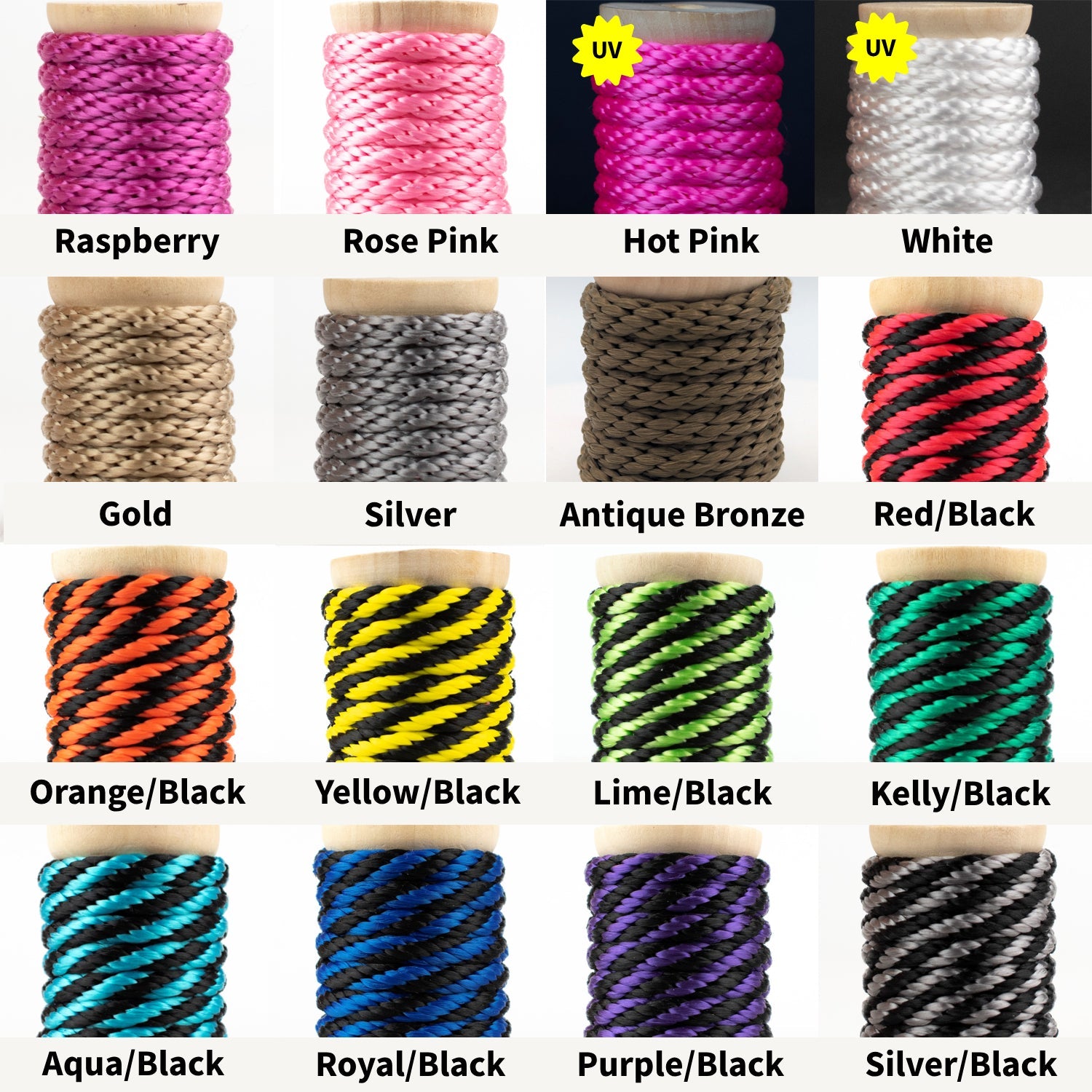 Bondage Rope - 30ft - Single & Bulk – MFP Bondage Rope – 1/4" 6mm - Bulk Discount