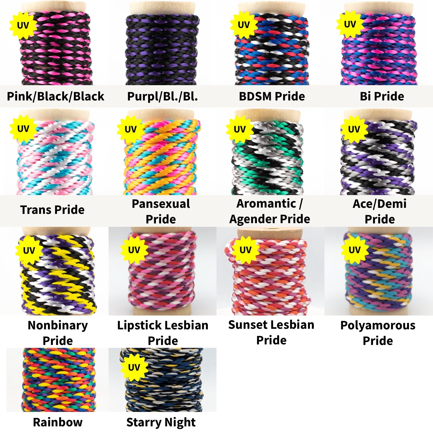 Bondage Rope - 30ft - Single & Bulk – MFP Bondage Rope – 1/4" 6mm - Bulk Discount