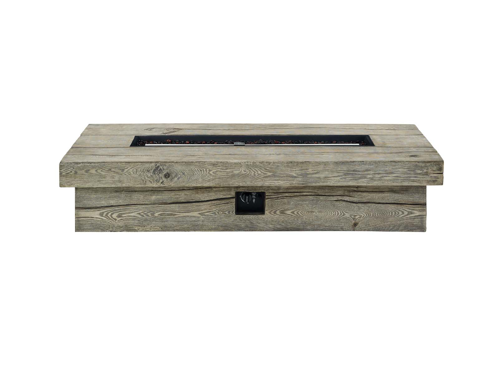 Manteo 70" Rectangular Outdoor Patio Fire Pit Table by Modway