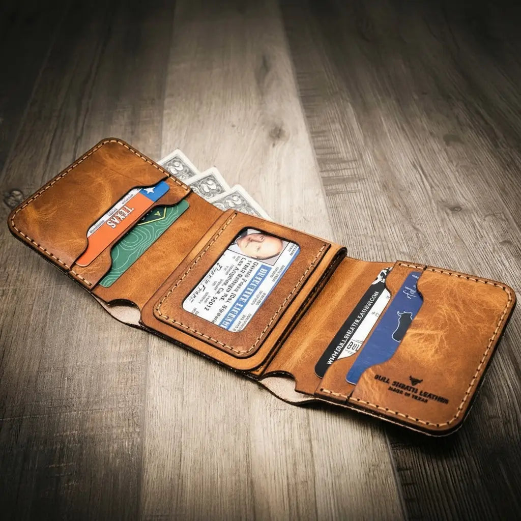 Badge Trifold Wallet