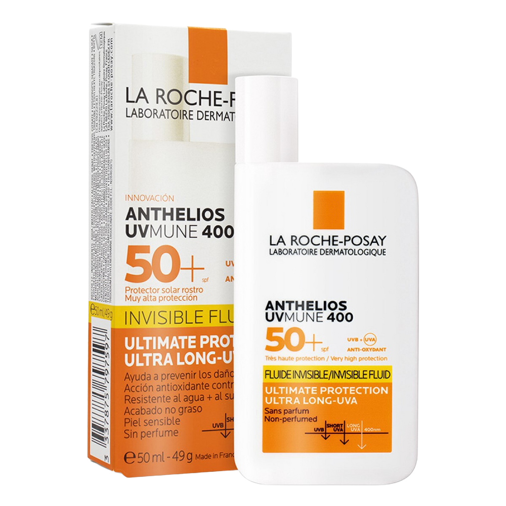 La Roche Posay Anthelios UVMUNE 400 Invisible Fluid Sunscreen SPF50+ 50ml