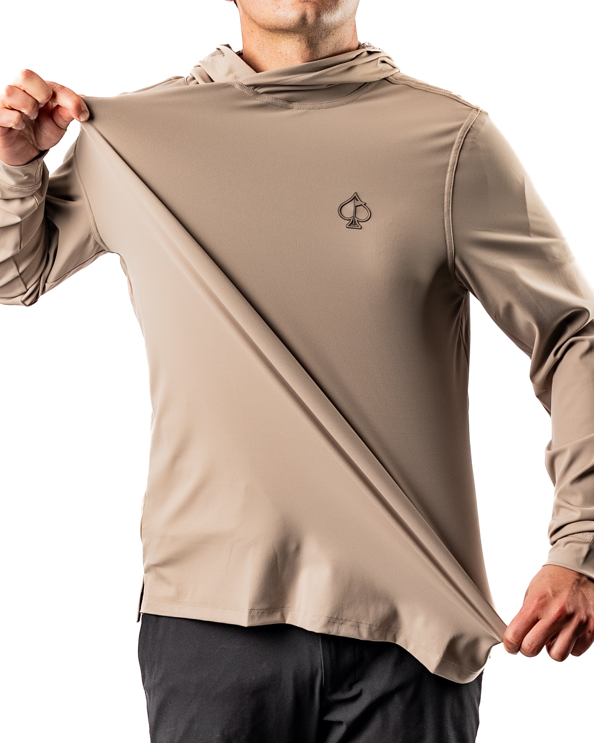 Performance Golf Hoodie - Big Blind Ash