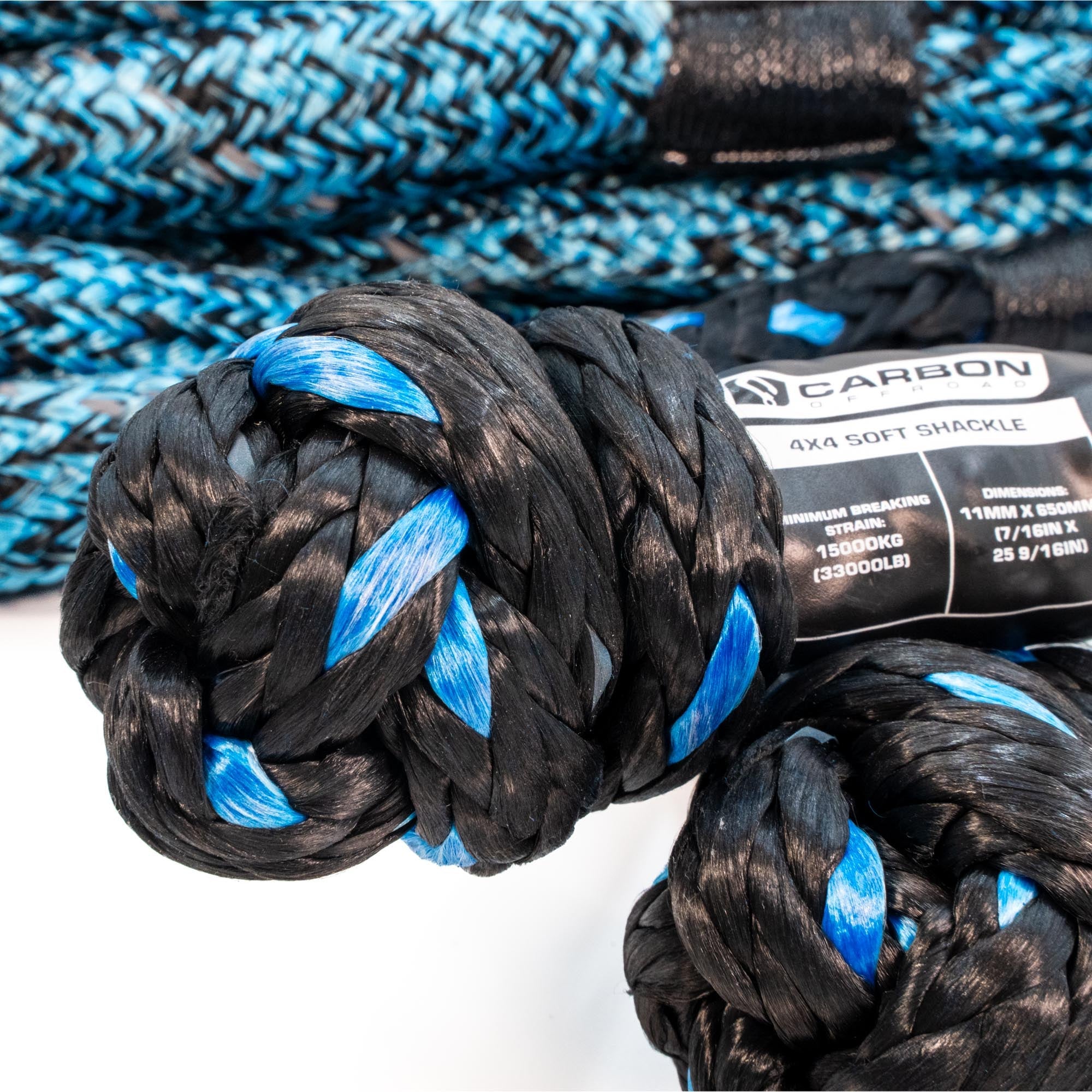 4x4 Vehicle Recovery Rope and Soft Shackle Combo