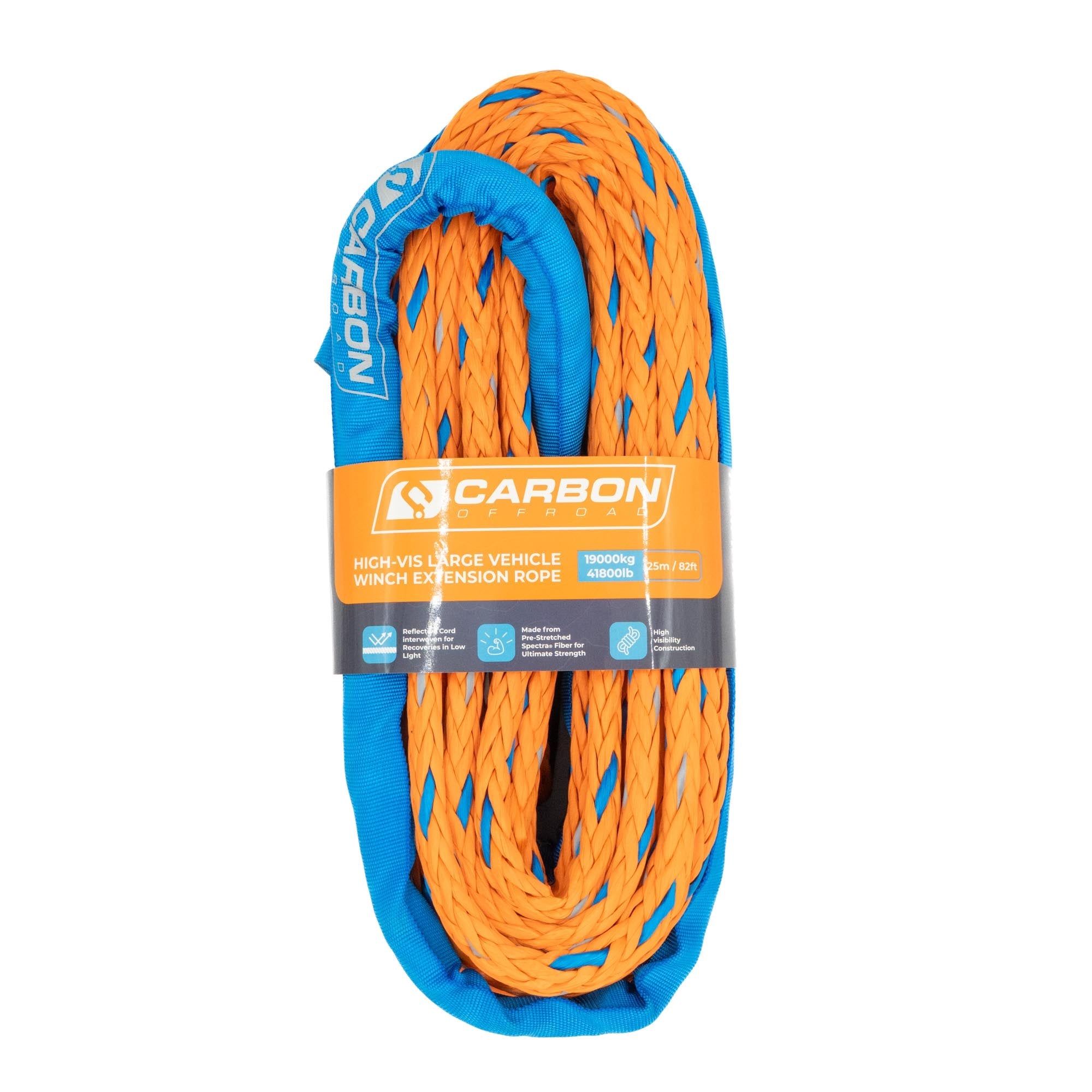 High-Vis Large Vehicle Winch Extension Rope