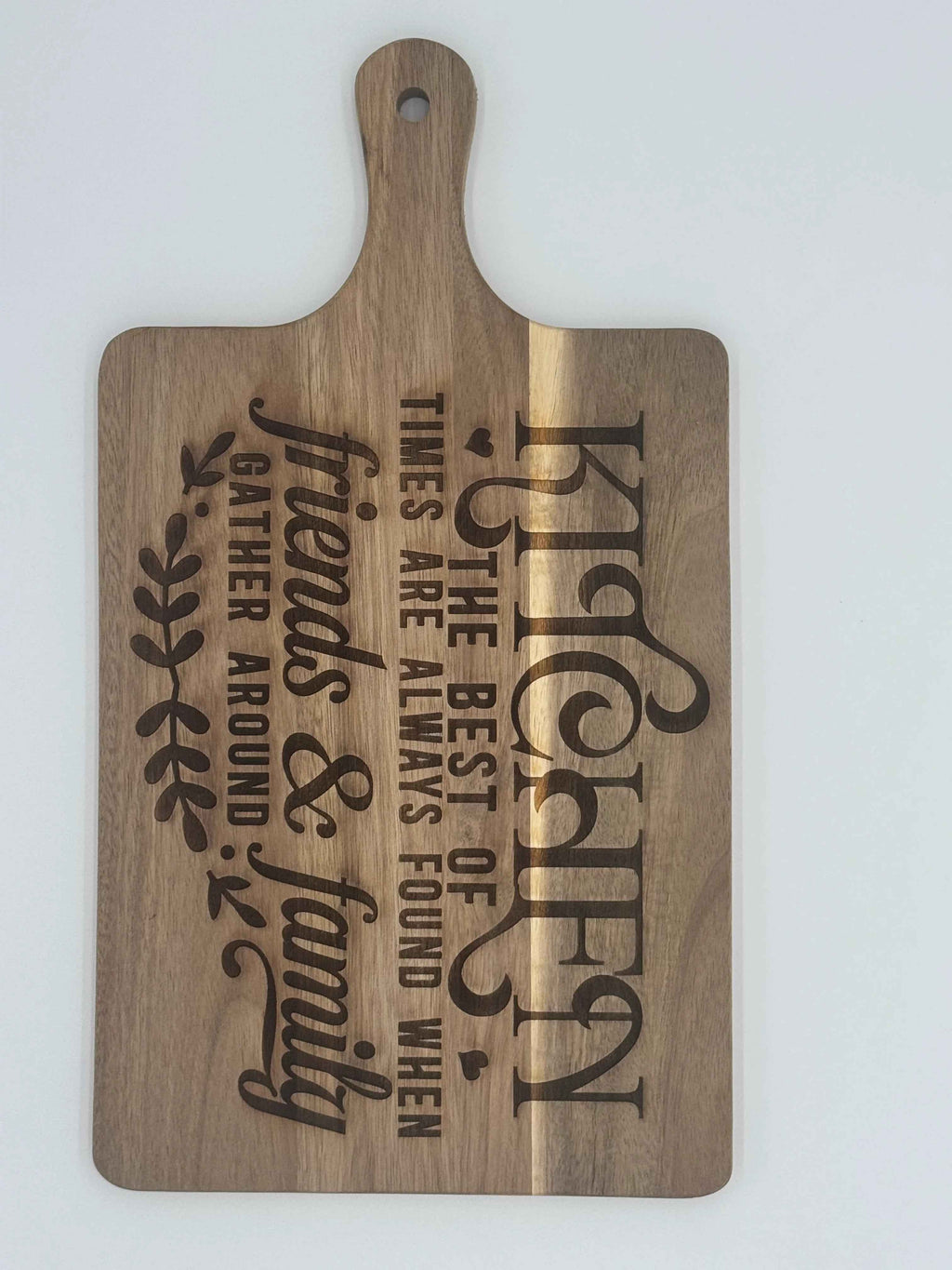 Personalized Wooden Cutting Board | Custom Engraved Kitchen Gift