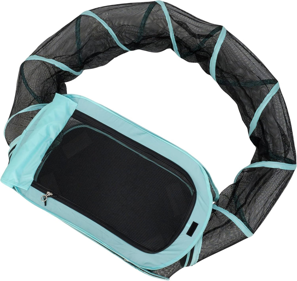 Outdoor Cat Catio Playpen with Washable Bed and Zip Access