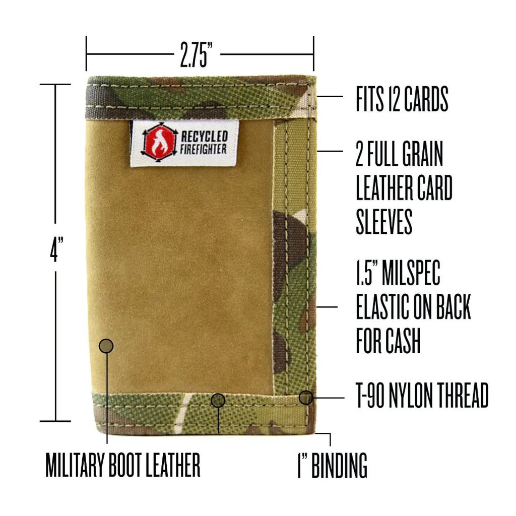 Rookie Wallet - Combat Boot Leather Edition