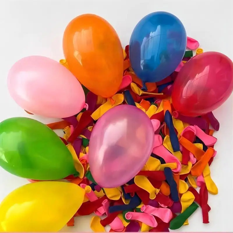 500PCS Water Balloons – Latex Water Bombs for Outdoor Games, Parties, Circus Fun & Kids’ Water Play