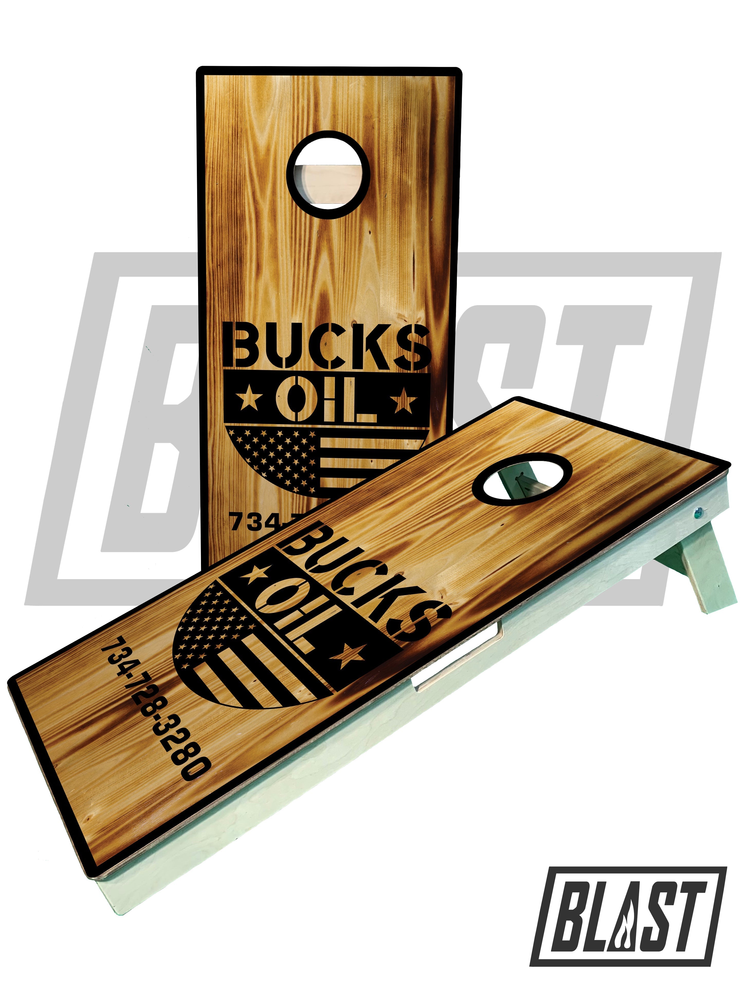 Custom Cornhole Boards (Your Company Logo, Image, Sport Team, or other Custom Design Request)