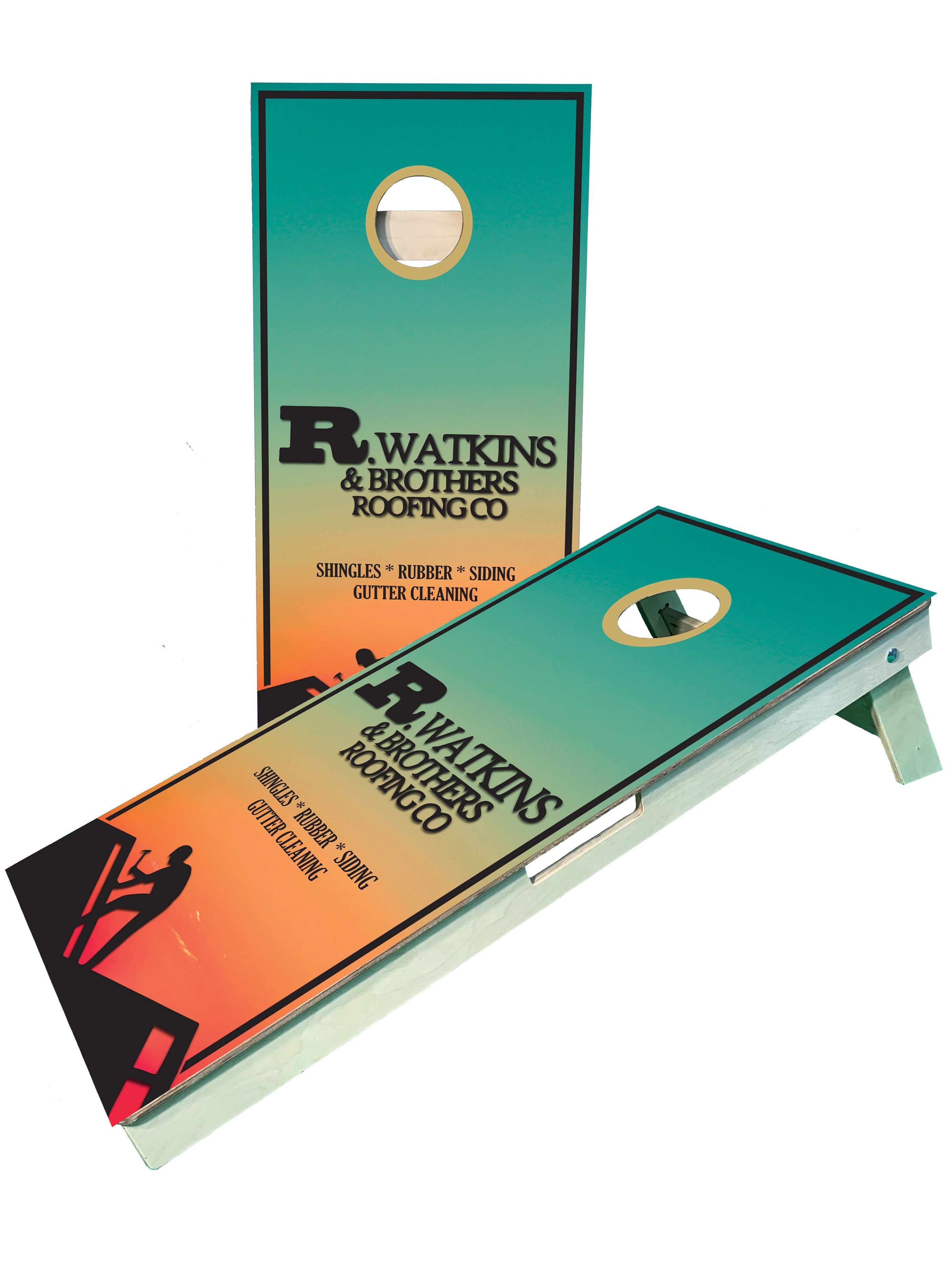 Custom Cornhole Boards (Your Company Logo, Image, Sport Team, or other Custom Design Request)