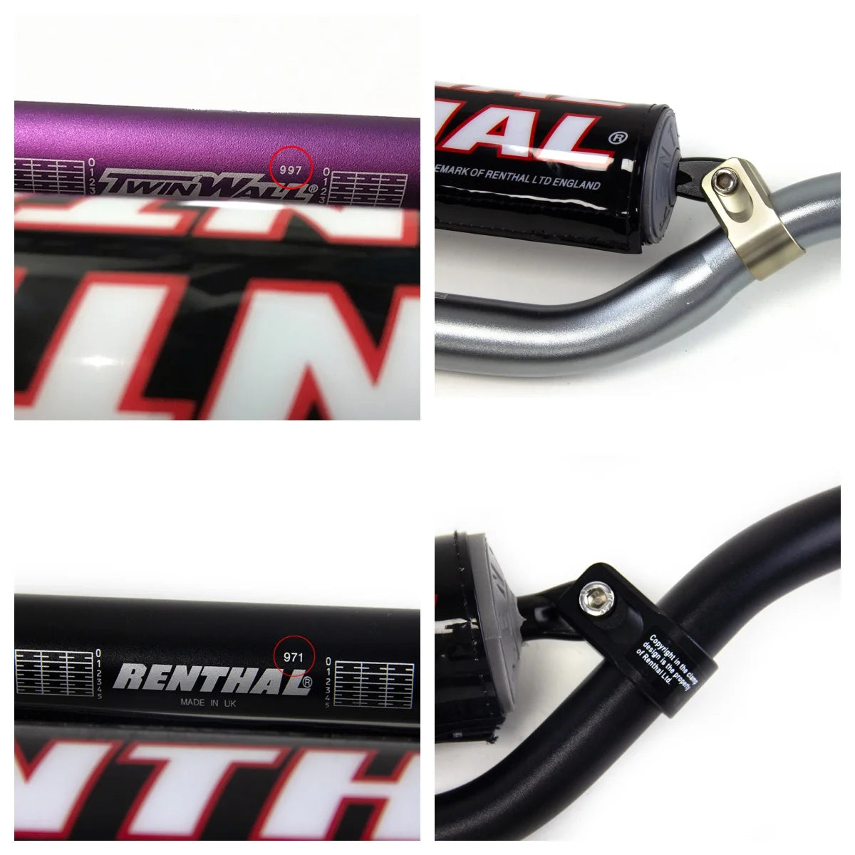 Motorcycle Handlebar Dirtbike 22 28Mm Universal for Renthal Twinwall 971 997 Grіpsi Most Bikes Handle Bar Pit Bike Accessories