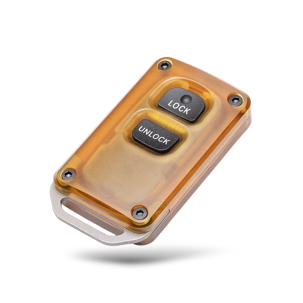 1G Tundra/FJ Cruiser & 3G 4Runner Titanium x Ultem Key Fob Case