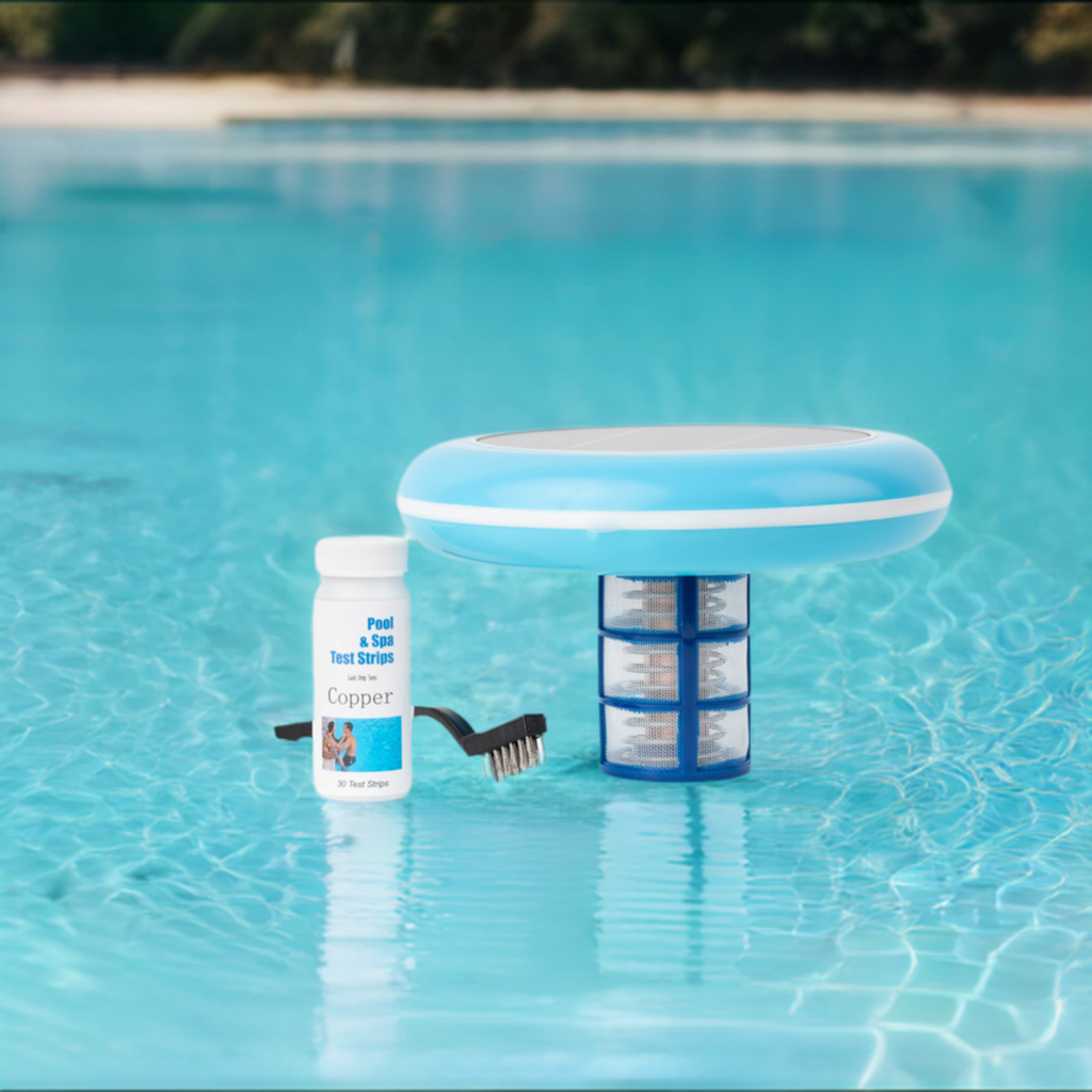 Solar Pool Ionizer for 10,000 - 35,000 Gallons Swimming Pools