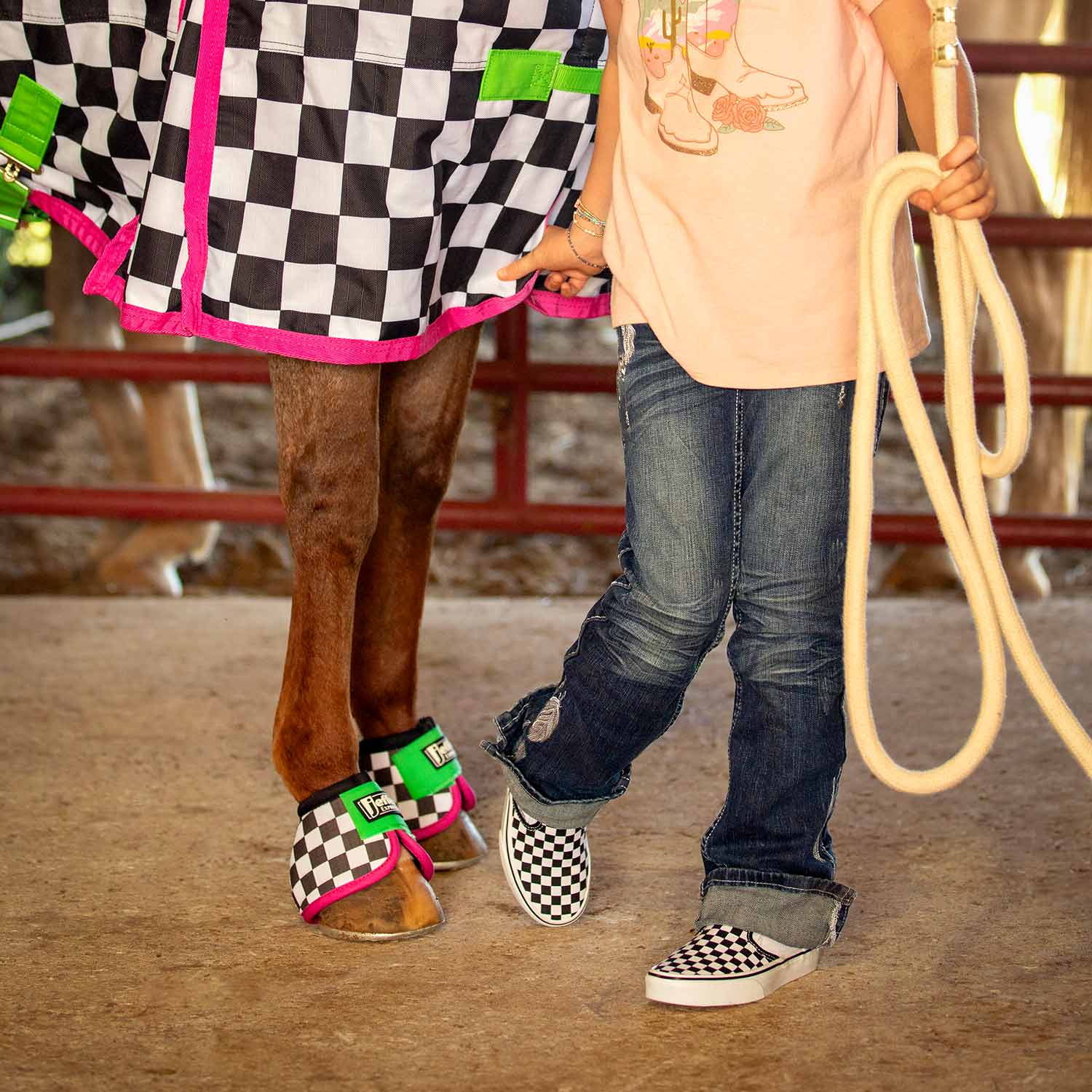 Jeffers Expression No-Turn Bell Boots for Horses, Pair