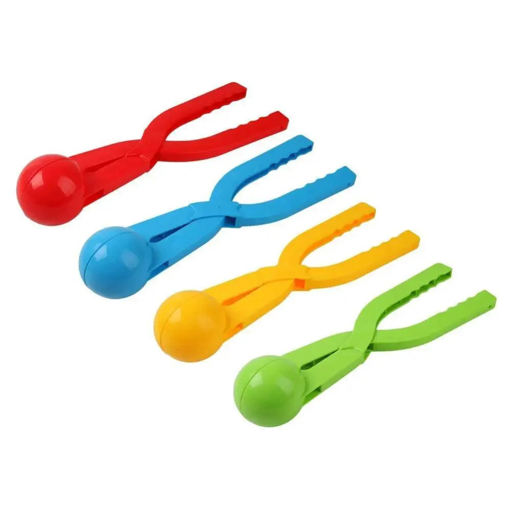 Kids Portable Colorful Outdoor Winter Snowball Maker Children Creative Fun Sports Winter Toy Lightweight Snow Balls Maker