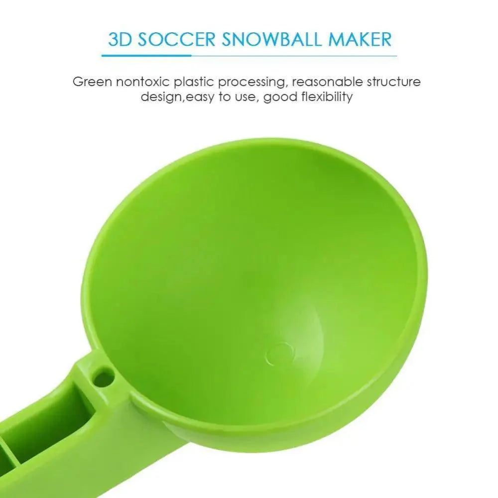 Kids Portable Colorful Outdoor Winter Snowball Maker Children Creative Fun Sports Winter Toy Lightweight Snow Balls Maker