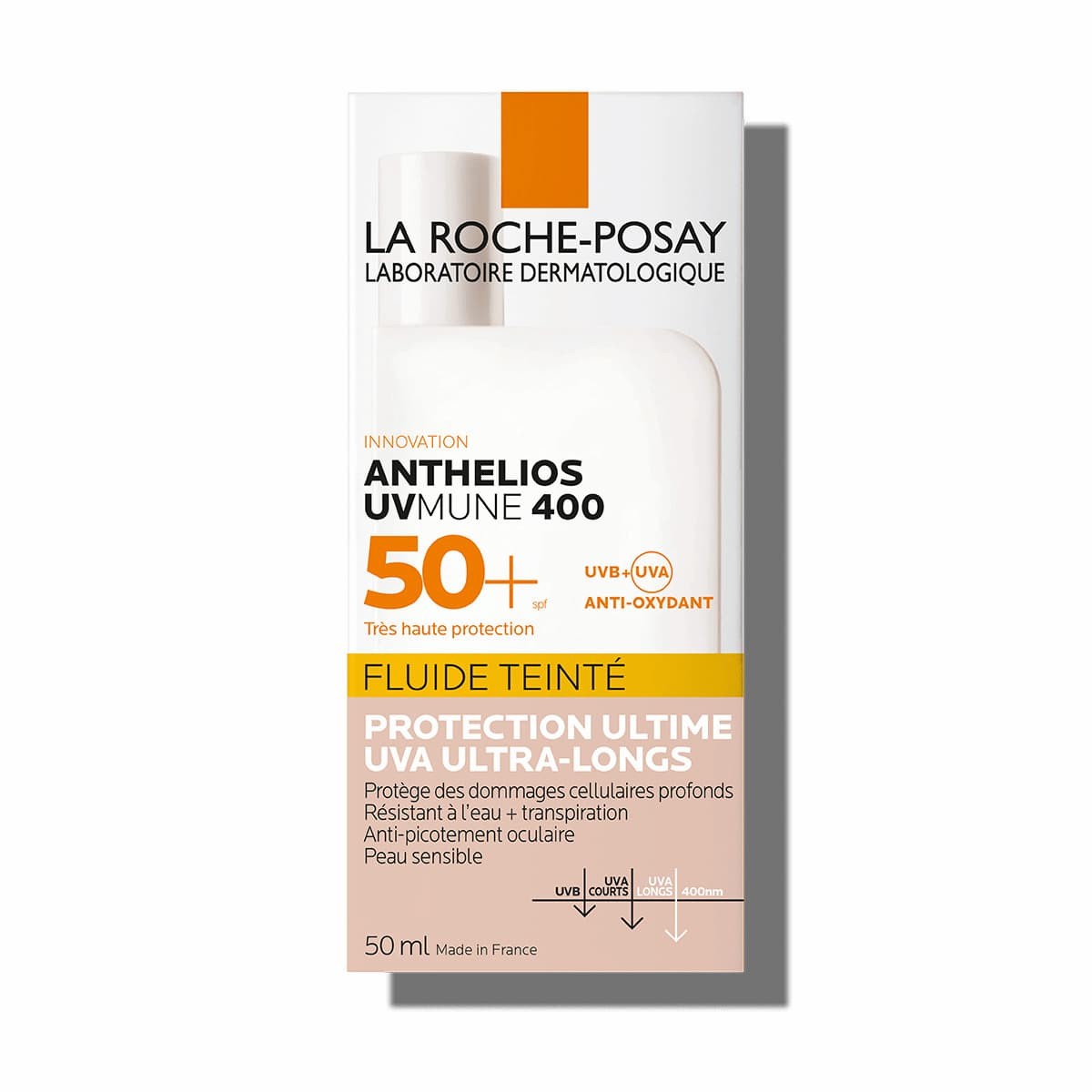 La Roche Posay Anthelios UVMUNE 400 Invisible Fluid Sunscreen SPF50+ 50ml