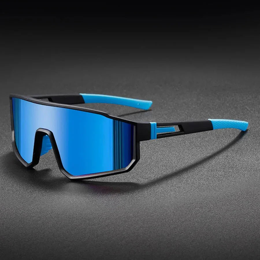 Men’s Oversized Cycling Sunglasses | Polarized Sports Goggles for Outdoor Riding