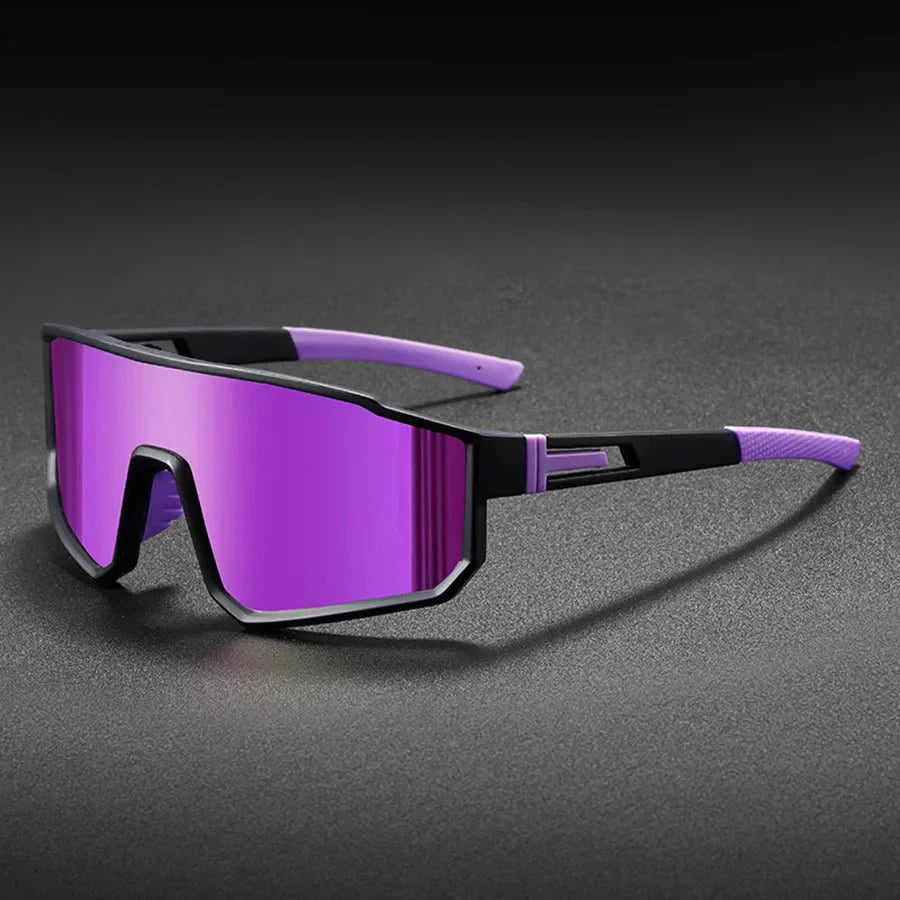 Men’s Oversized Cycling Sunglasses | Polarized Sports Goggles for Outdoor Riding