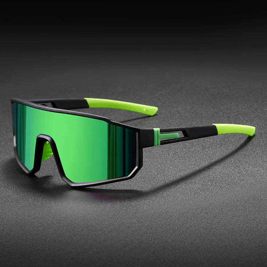 Men’s Oversized Cycling Sunglasses | Polarized Sports Goggles for Outdoor Riding