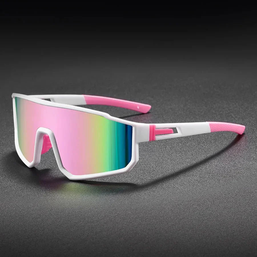 Men’s Oversized Cycling Sunglasses | Polarized Sports Goggles for Outdoor Riding