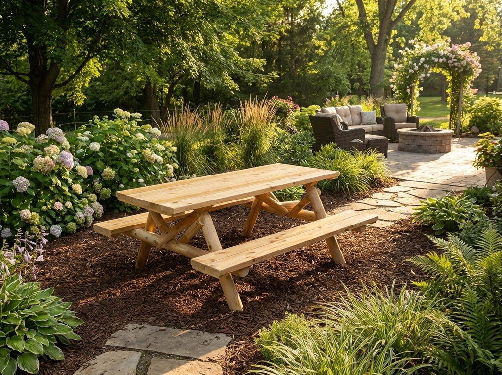 Outdoor Farmhouse Dining Table
