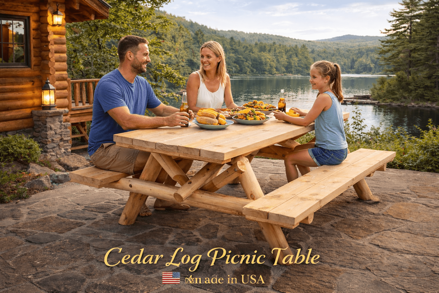 Outdoor Farmhouse Dining Table
