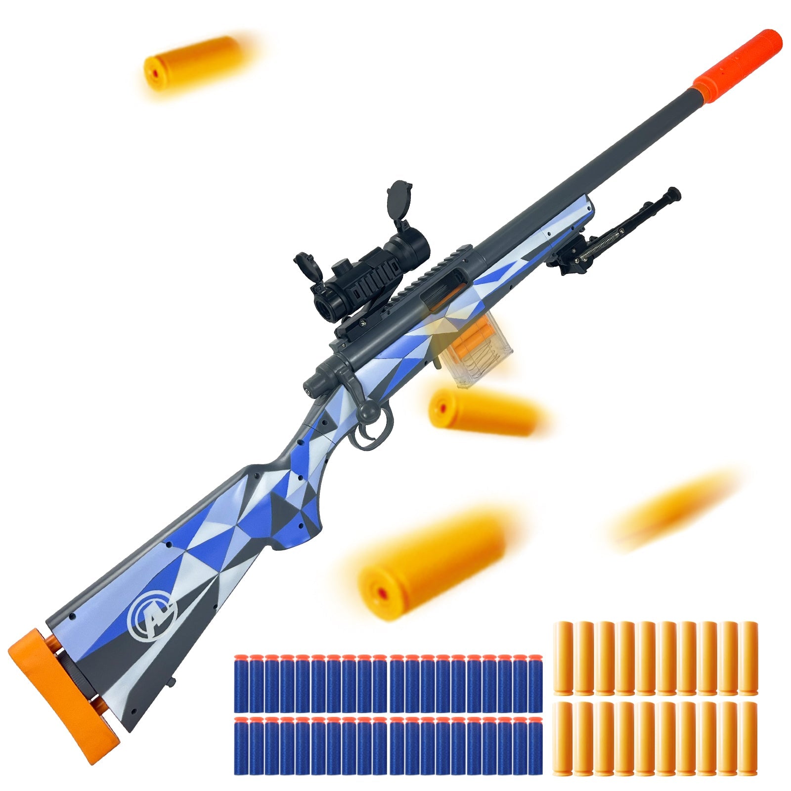 M24 Tactical Toy Gun - Features realistic design and safe soft bullets for endless fun and excitement! Birthday gift, children's gift.