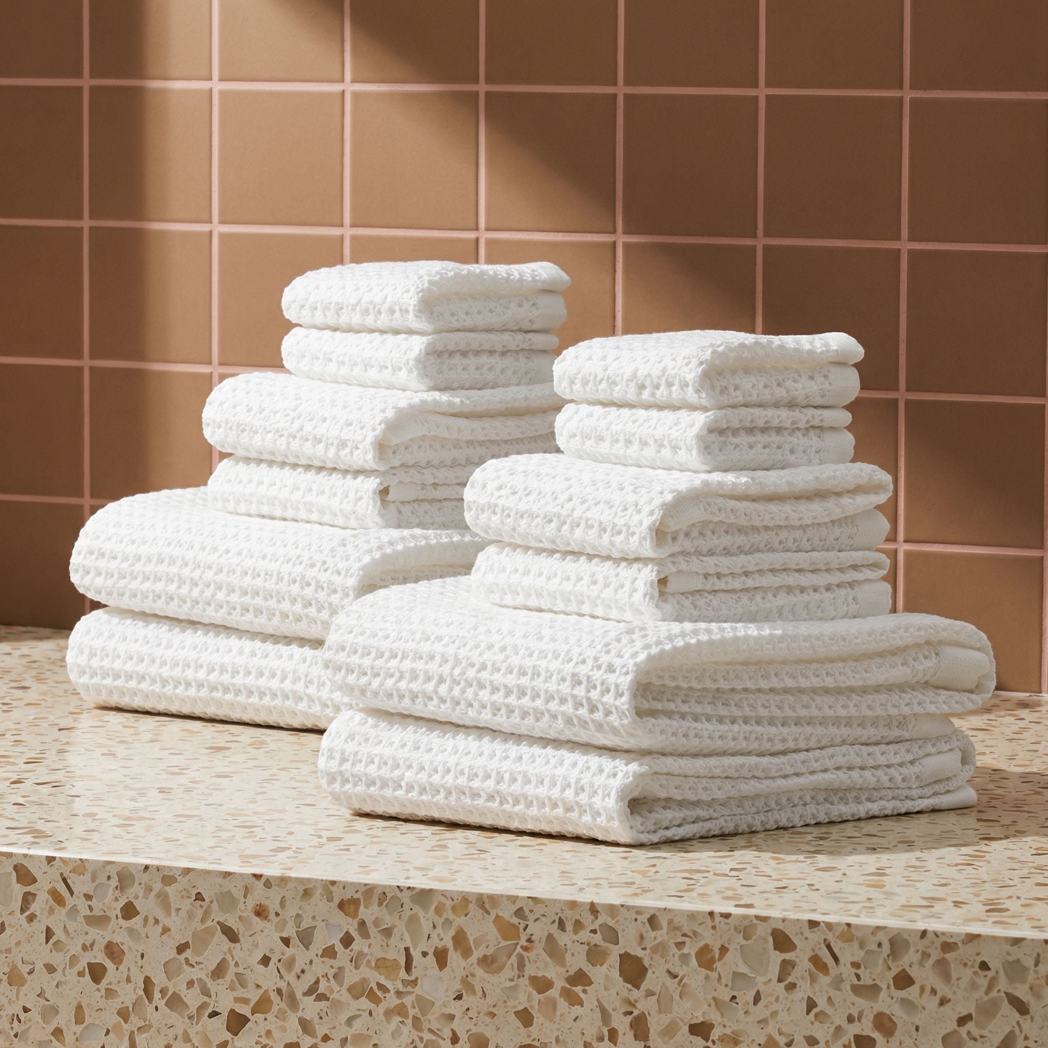 Sedona Australian Cotton Waffle Towels