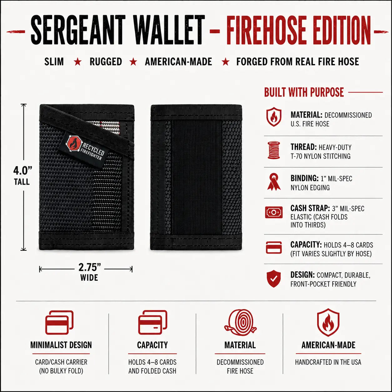 Sergeant Wallet - Firehose Edition